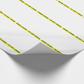 犯罪現場-交差させないで下さい ラッピングペーパー (角)