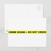 犯罪現場 – 交差しない ポストカード (正面/裏面)