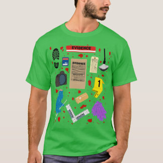 犯罪現場s tシャツ