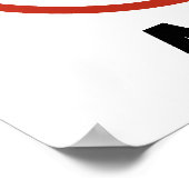 犯罪監視区域標識 ポスター (角)