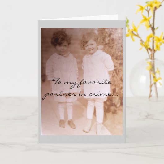 犯罪組合員 カード (黄色い花)