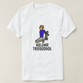 犯罪者とウェールズ語のヘリオール・トロセドール Tシャツ