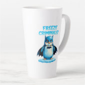 犯罪者の凍結 – Dark Penguin カフェラテマグ (右アングル)