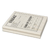 犯罪者保護責任者役割の証拠チェー遊ンズ ラバースタンプ (スタンプ)