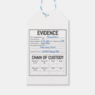 犯罪者保護責任者役割の証拠チェー遊ンファ ギフトタグ