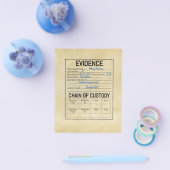 犯罪者保護責任者役割の証拠チェー遊ンファ チラシ (シングル)