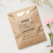 犯罪者保護責任者役割の証拠チェー遊ン フェイバーバッグ (封をした状態)