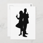 犯罪葉書の組合員 ポストカード (正面/裏面)