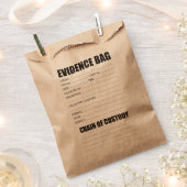 犯罪証拠バッグ フェイバーバッグ (クリップ留めされた状態)