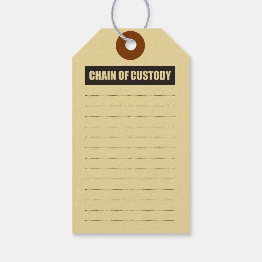 犯罪証拠ラベル ギフトタグ (裏面)
