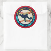 犯罪販売チケット ラウンドシール (バッグ)