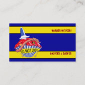 犯行現場カップケーキ名刺 名刺 (裏面)