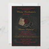 犯行現場殺人謎パーティの招待状 招待状 (正面)