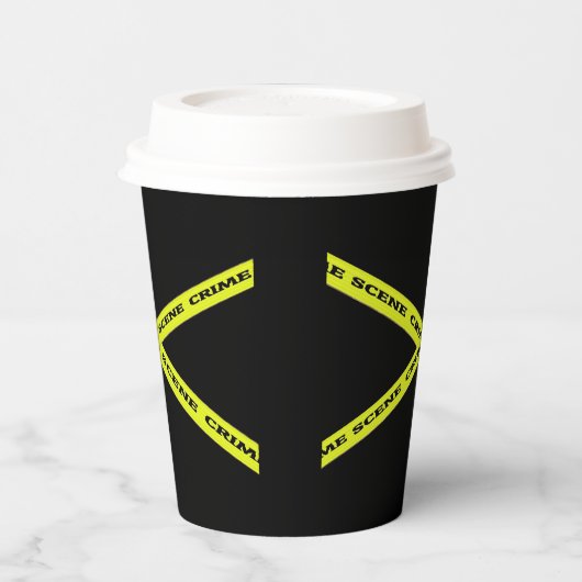 犯行現場殺人謎誕生日 紙コップ (左)