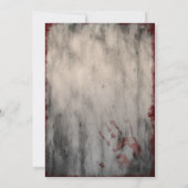 犯行現場調査第50回誕生日会 招待状 (裏面)