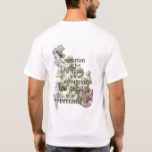 状況なし Tシャツ (裏面)