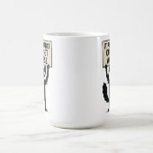 状況は悪化するでしょう コーヒーマグカップ (中央)