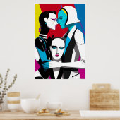 状況を逆波で測る ポスター (キッチン)