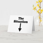 状況(リフトシャツ) カード (黄色い花)