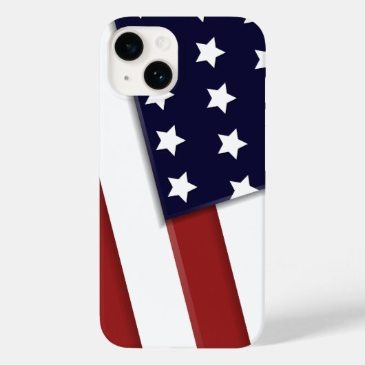 状統一された態フラグ Case-Mate iPhoneケース (裏面)