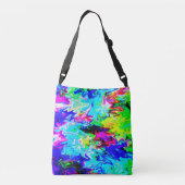 狂った川…..... クロスボディバッグ (裏面)