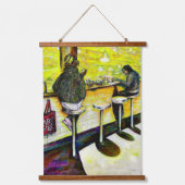 狂った日からの休息 吊り下げ型タペストリー (正面)