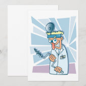 狂った歯医者の招待状 招待状 (正面/裏面)