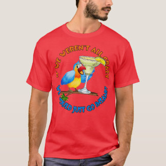 狂った熱狂するオウム Tシャツ