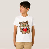 狂った狼男 Tシャツ (正面フル)