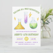 狂った科学者集合！科学の誕生日パーティー 招待状 (スタンド正面)
