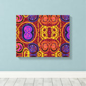 狂っ転がた キャンバスプリント (インサイチュ (ウッドフロア))