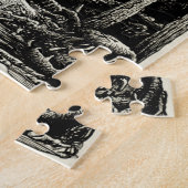 『狂の庭』ブライアン·ベンソン著 ジグソーパズル (側面)