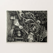 『狂の庭』ブライアン·ベンソン著 ジグソーパズル (横)