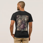 狂乱の幽鬼 ― ゴシックウェアラブルアート Tシャツ (裏面フル)