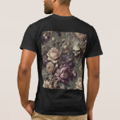 狂乱の幽鬼 ― ゴシックウェアラブルアート Tシャツ (裏面)