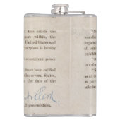 狂乱の20人を話す人々の禁止 フラスク (裏面)