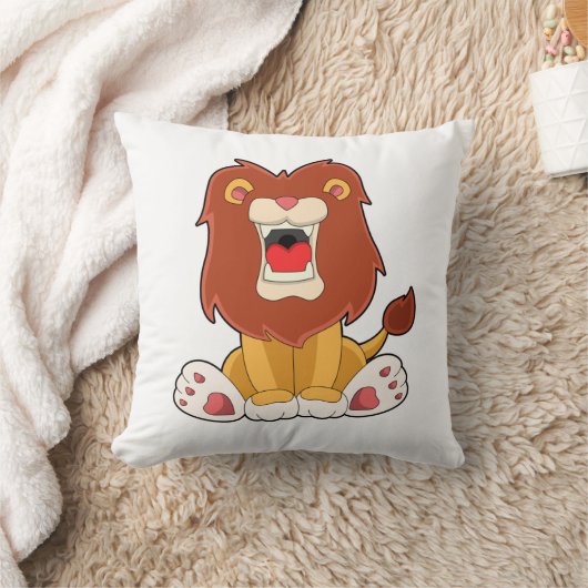 狂乱獅子 クッション (ブランケット)