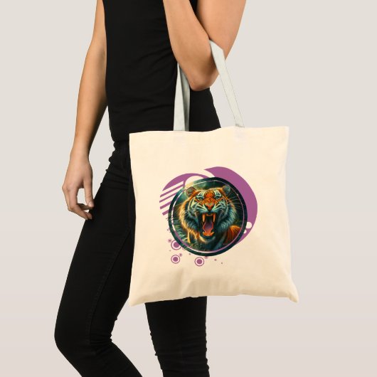 狂乱虎 トートバッグ (正面(商品))