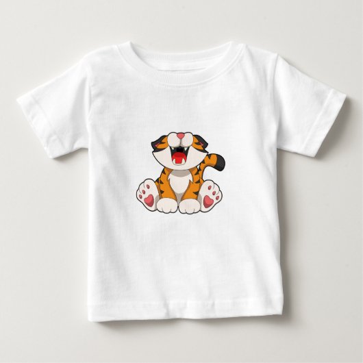 狂乱虎 ベビーTシャツ (正面)