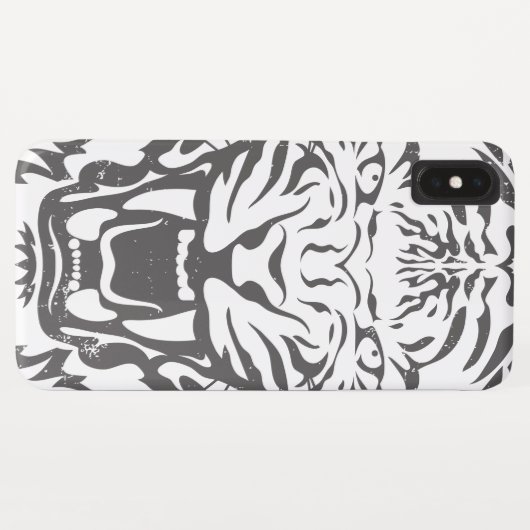 狂乱虎 Case-Mate iPhoneケース (裏面(横))