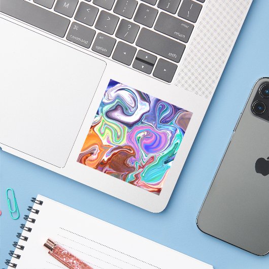 狂喜乱舞 シール (ノートパソコンとiPhone)