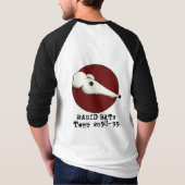 狂暴なラット Tシャツ (裏面)