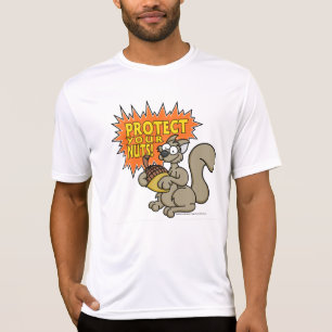 狂暴なリスKung Fu -ワイシャツ3 Tシャツ