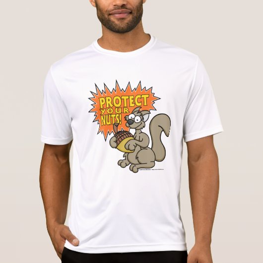 狂暴なリスKung Fu -ワイシャツ3 Tシャツ (正面)
