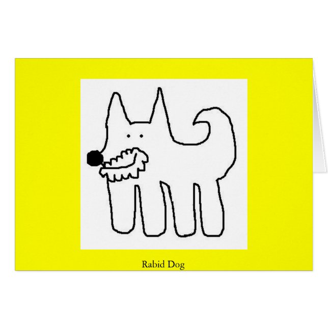 狂暴な犬 (正面横)