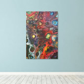 狂気が吹いている キャンバスプリント (インサイチュ (ウッドフロア))