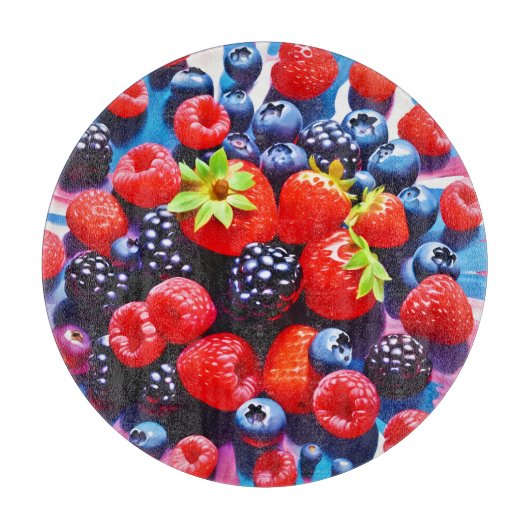 狂気じみた破裂喜び カッティングボード (正面)