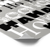 狂気じみた笑い ポスター (角)