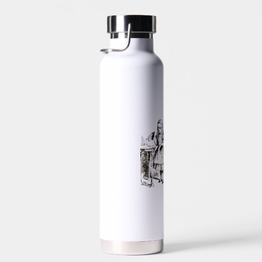 狂気と創造性はすべて飲み物から生み出すことができる ウォーターボトル (右面)