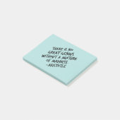 狂気のアリストテレスの天才感動的混合 ポストイット (アングル)